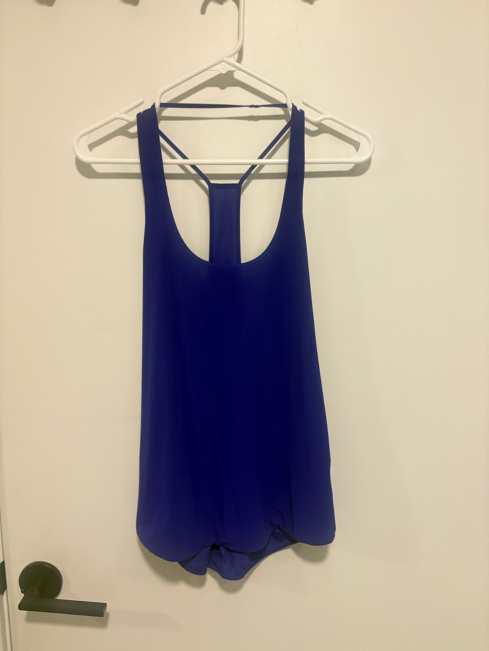 lululemon athletica deep blue/purple Strappy Racerback Tank